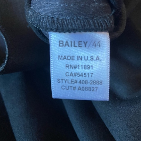 Bailey/44 faux suede black leggings - Picture 5 of 6